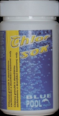 Chlór šok Blue Pool